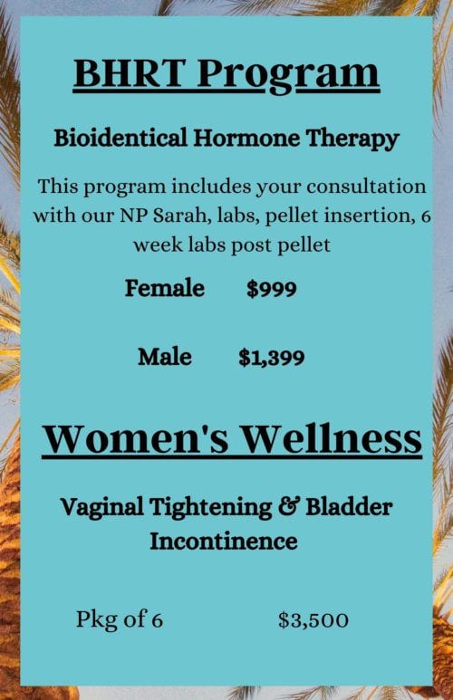 Women's Wellness Pkg of 6 | Pam Chaney Aesthetics | Elkhart IN