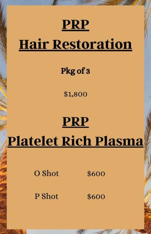 PRP Hair Restoration | Pam Chaney Aesthetics | Elkhart IN